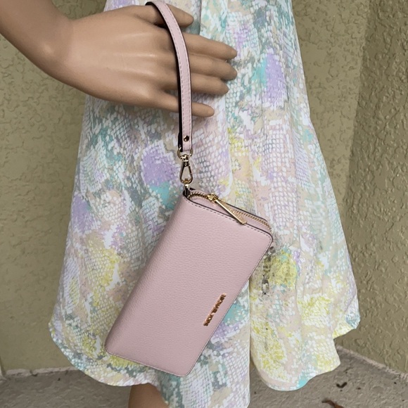 Michael Kors Jet Set Travel Large Travel CONTINENTAL Wristlet-Wallet - Picture 4 of 16